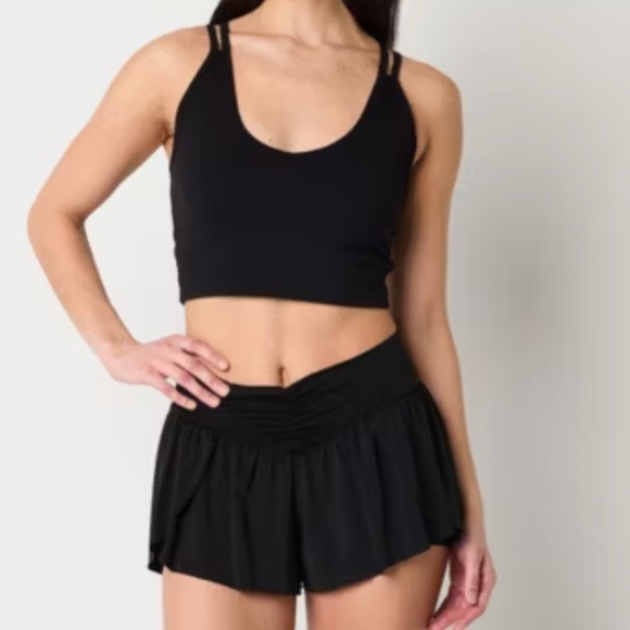 Arizona Womens Juniors U Neck Sleeveless Active Tank Top Bundle - Picture 3 of 8